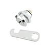 Zinc Zinc Alloy Iron Cabinet Cupboard Security Lock and Keys Cam Lock Safety Door Drawer Locker Security Lock