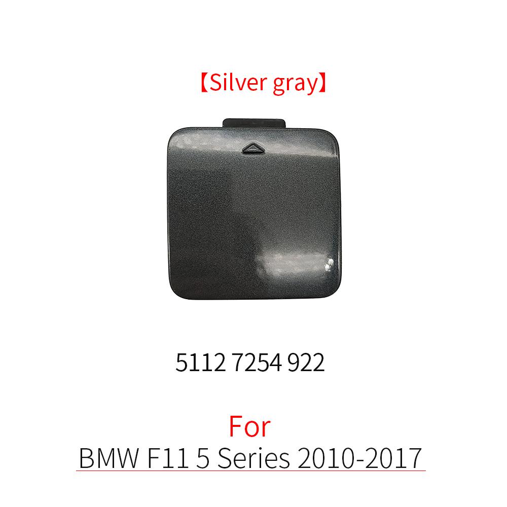 Для BMW F11 Крышка буксировочного крюка заднего бампера автомобиля Черная Для BMW 5 серии Универсал 520 525 530 540i 51127254922