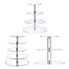 3/4/5 Tier Acrylic Cupcake Stand Clear Cake Display Shelf Dessert Display Holder  Birthday Party