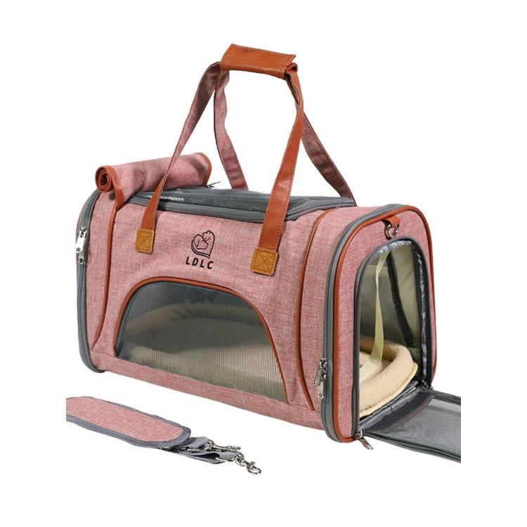 Дышащая портативная сумка для домашних животных, складные сумки для собак на одно плечо, несущая нагрузку 6 кг, несколько цветов