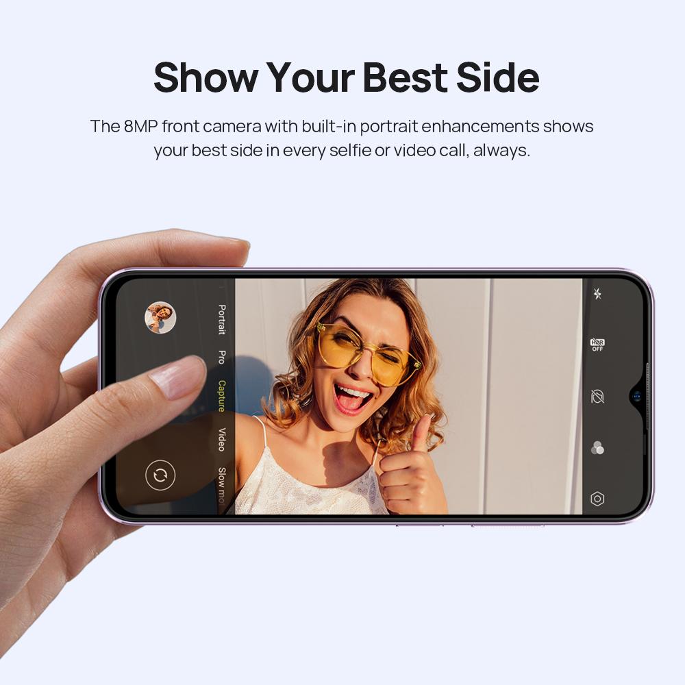 Ulefone Смартфон Note 16 Pro, 512 ГБ ПЗУ/128 ГБ ПЗУ/256 ГБ ПЗУ, Android 13, глобальная версия, телефон, 50 МП, 6,52 дюйма, 4400 мАч, GPS, 4G, сотовая связь