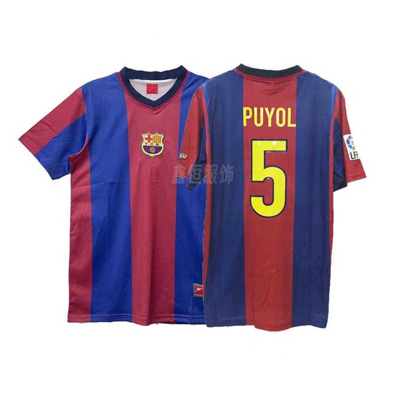 Винтажная классическая футбольная майка AC Barcelona Portugal Arsenal Juventus Italy Manchester United Real Madrid с принтом звезд