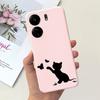 Чехол для Xiaomi Poco C65 Чехол PocoC65 Мультяшный Черное Ночное Небо Модный Дизайн Узор Чехол Для Xiomi Poco c 65 Мягкая Резина ТПУ
