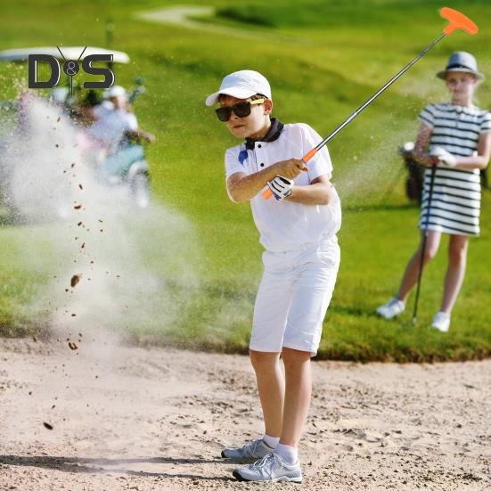 Паттер для гольфа, двухсторонний детский паттер, паттер для мини-гольфа, регулируемый паттер из нержавеющей стали для детей, подростков, взрослых