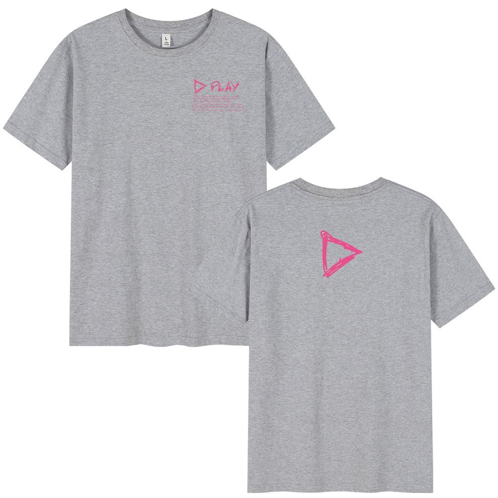 Мерч тура Ed Sheeran Play Футболка Мужская Женская Одежда Мода Уличная Одежда Футболки Оверсайз Хлопок Футболка с Коротким Рукавом