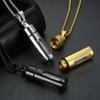 Necklace Can Open Perfume Bottle Pendant Fragrance Essential Oil Necklace Creative Men 'S