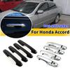 Для Honda Accord Седан 2003 2004 2005 2006 2007 Автомобиль Наружная Ручка Двери Накладка Стикер Молдинг Отделка Защитные Аксессуары