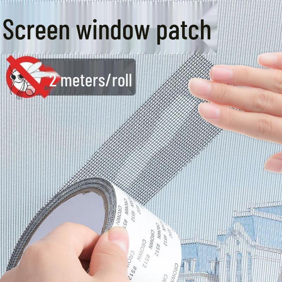 Self-Adhesive Screen Repair Patch for Windows and Doors – Magic Tape for Mosquito and Insect Proofing