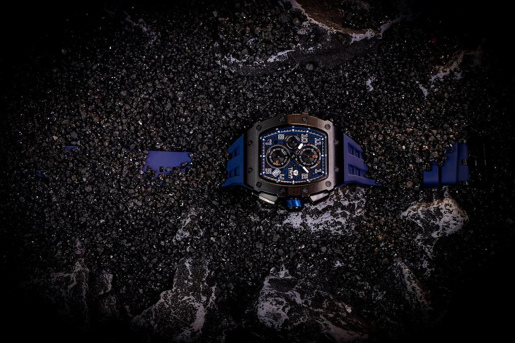 Часы TSAR BOMBA, водонепроницаемые, 5 АТМ, часы-бочка, деловые, из нержавеющей стали, спортивные, роскошные, модные, повседневные, в форме бочки, черные, синие, мужские