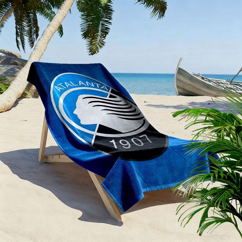Atalanta Fan Culture Print Beach Towel, Large Soft Quick Dry Towel for Beach Camping Swimming