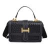 Chic And Trendy Pu Leather Shoulder Bag With Quilted Pattern And Stitching Detail