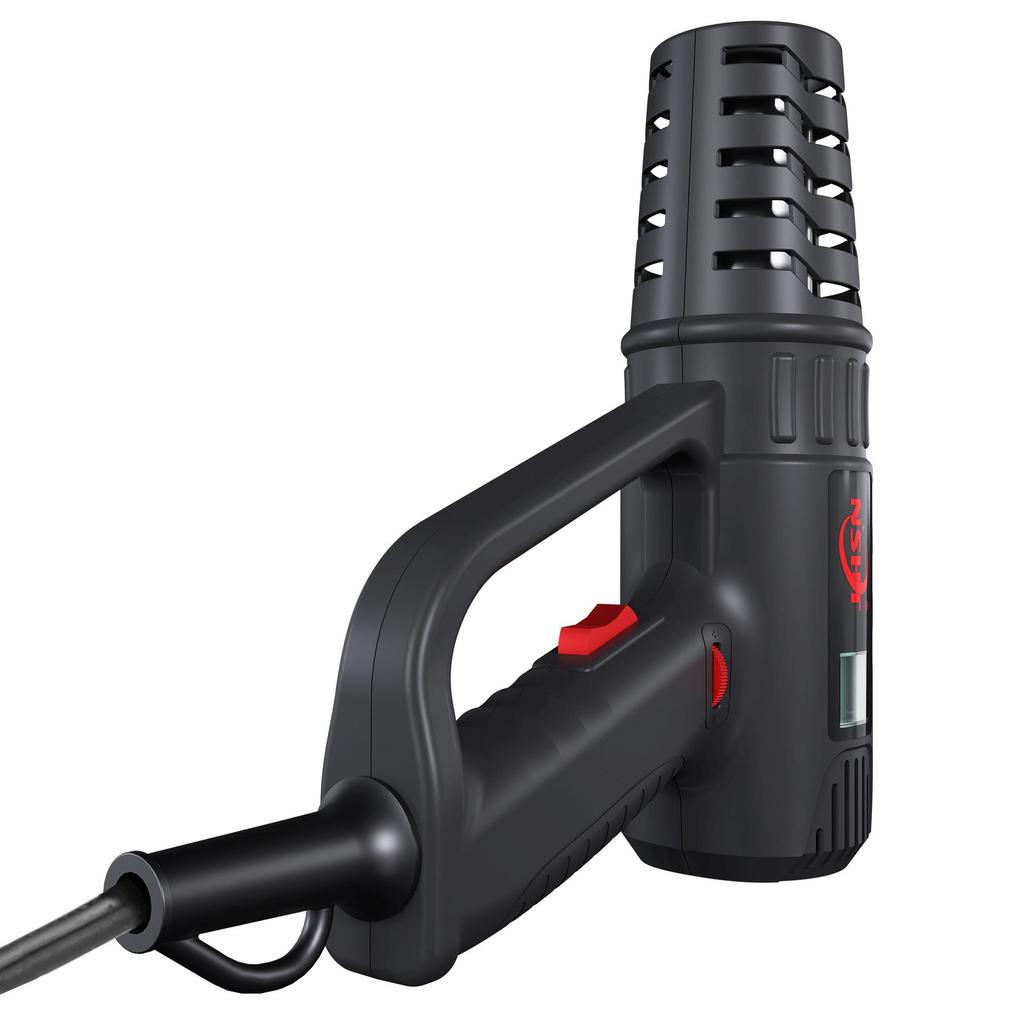 2000 Вт Регулируемая температура Промышленный фен горячего воздуха для автомобильной пленки и деревообработки