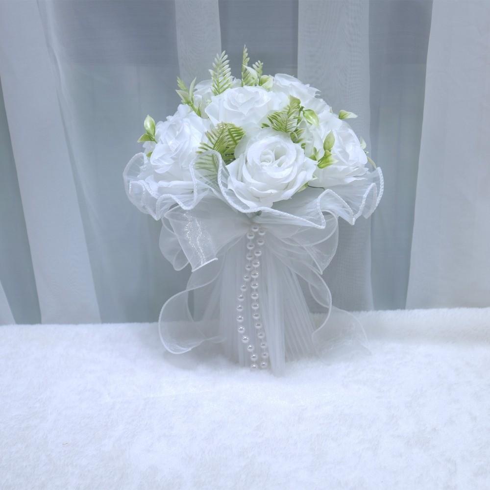 Romantic Wedding Bouquets Silk Flowers Bridesmaid Bouquet  Wedding Accessories