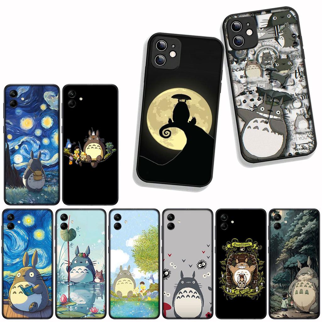 Чехол Cover для Samsung Galaxy S25 S23 S22 S24 FE Ultra S10 Plus A05 A06 A15 A16 A26 A35 S10E Чехол Обои Постер Т-Тоторо