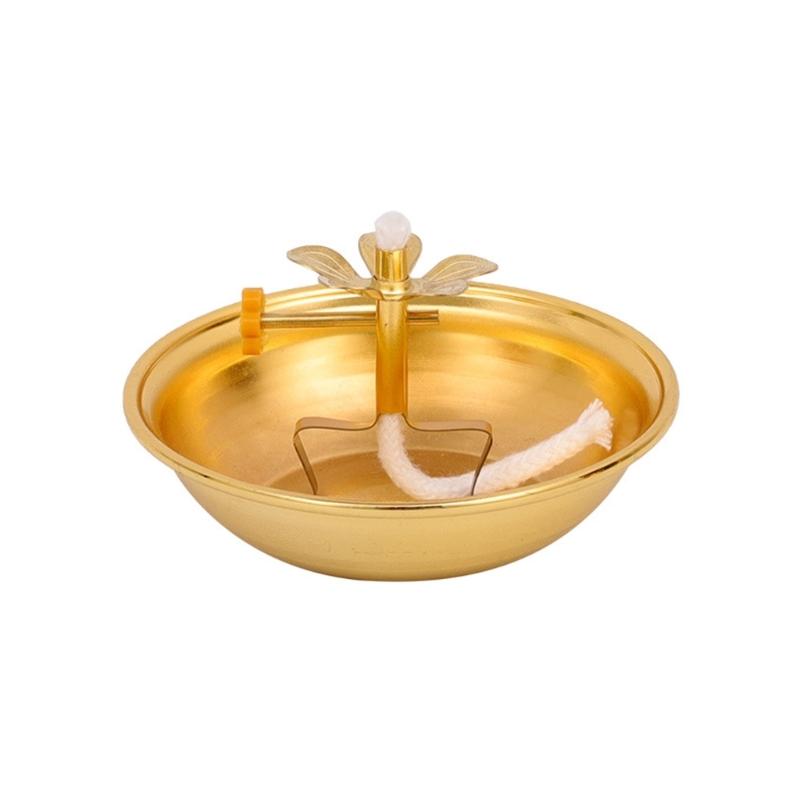 Масляная лампа, модный держатель для лампы с регулируемой яркостью, буддийские принадлежности, подходящие для использования в помещении, оптовая продажа