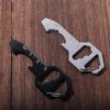 6 in 1 Utility Gadget Wrench Multi Tool Keychain Multipurpose Multi-use Mini Tool  Hiking