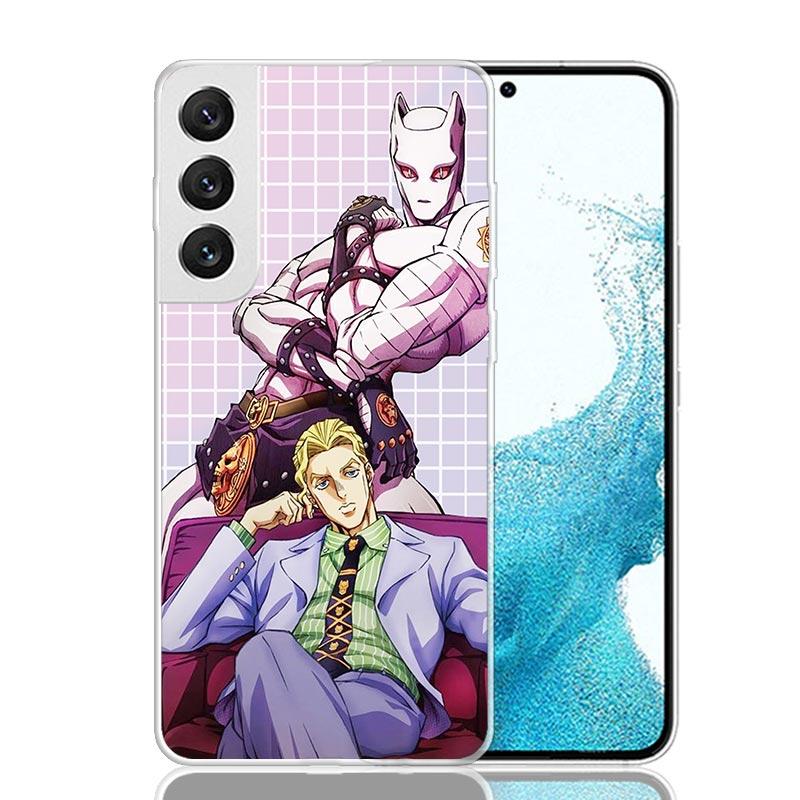 Чехол для телефона JoJo Adventure Killer Queen для Samsung Galaxy S26 S25 Edge S24 S23 FE S22 Ultra S21 Plus S20 + Fundas Cover Coque Ga