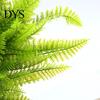 Искусственное растение Симуляция DIY 7 веток Пластик 49 Освежающих листьев Искусственная зелень Папоротник Товары для дома Реалистичный внешний вид