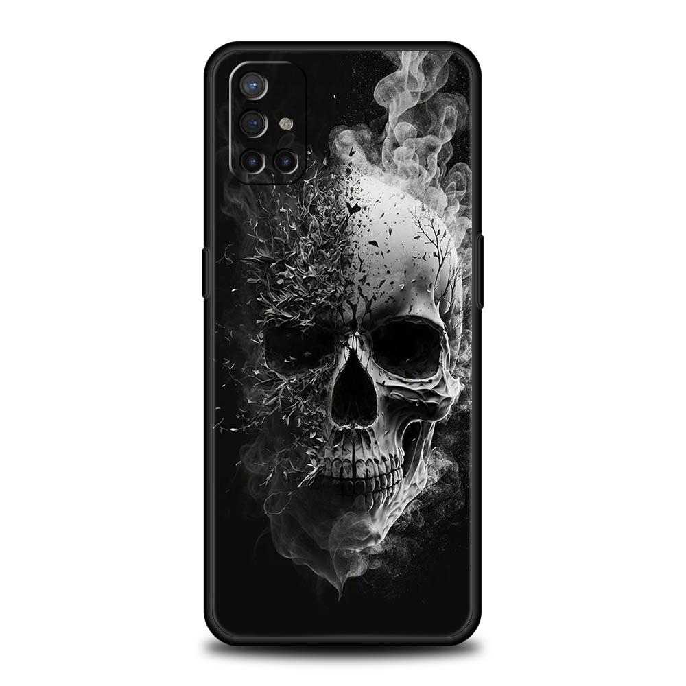 Чехол для телефона для OnePlus 15 13 12 11 10 9 8 7T Pro 13T 13R 12R 10R 9RT 8T Nord 2T CE 2 3 5G Lite Мягкая крышка Жесткая Розовый Фиолетовый Череп