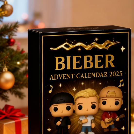 Рождественский адвент-календарь 24-дневная коробка для обратного отсчета с акриловыми украшениями Веселый декор для обратного отсчета для елки дома автомобиля Подарок для фанатов