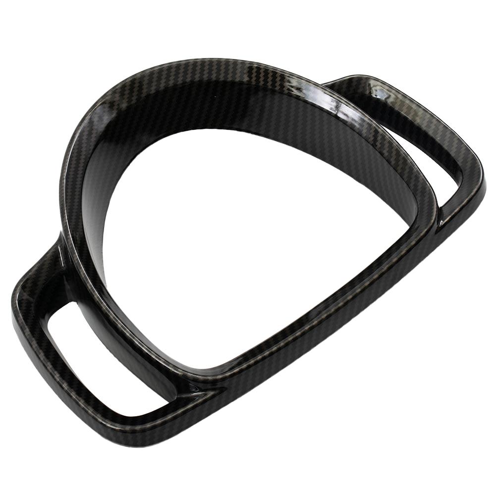 1x рамка для приборной панели из углеродного волокна для приборной панели 451 2009-2015 Декоративная рамка для приборной панели