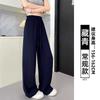 White Cotton and Linen Wide-leg Pants Women's Summer Thin New Loose and Lazy Casual Small Linen Straight-leg Pants