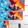 Anime Mouse Pad My Hero Academia Keyboard Mousepad Large Xxl Computer Gaming Accessories Desk Mat Rubber AntiSlip Soft Playmat