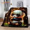 3D Dream Animal Cartoon Panda Милое одеяло, мягкое покрывало для дома, спальни, кровати, дивана, пикника, путешествия, офиса, покрывало, детский подарок