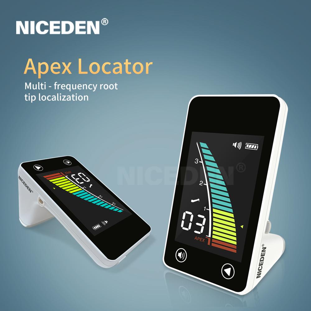 Niceden 2025 Дентальный эндодонтический апекслокатор Локация апекса корневого канала Пародонтология Измерительное оборудование С сенсорной клавишей