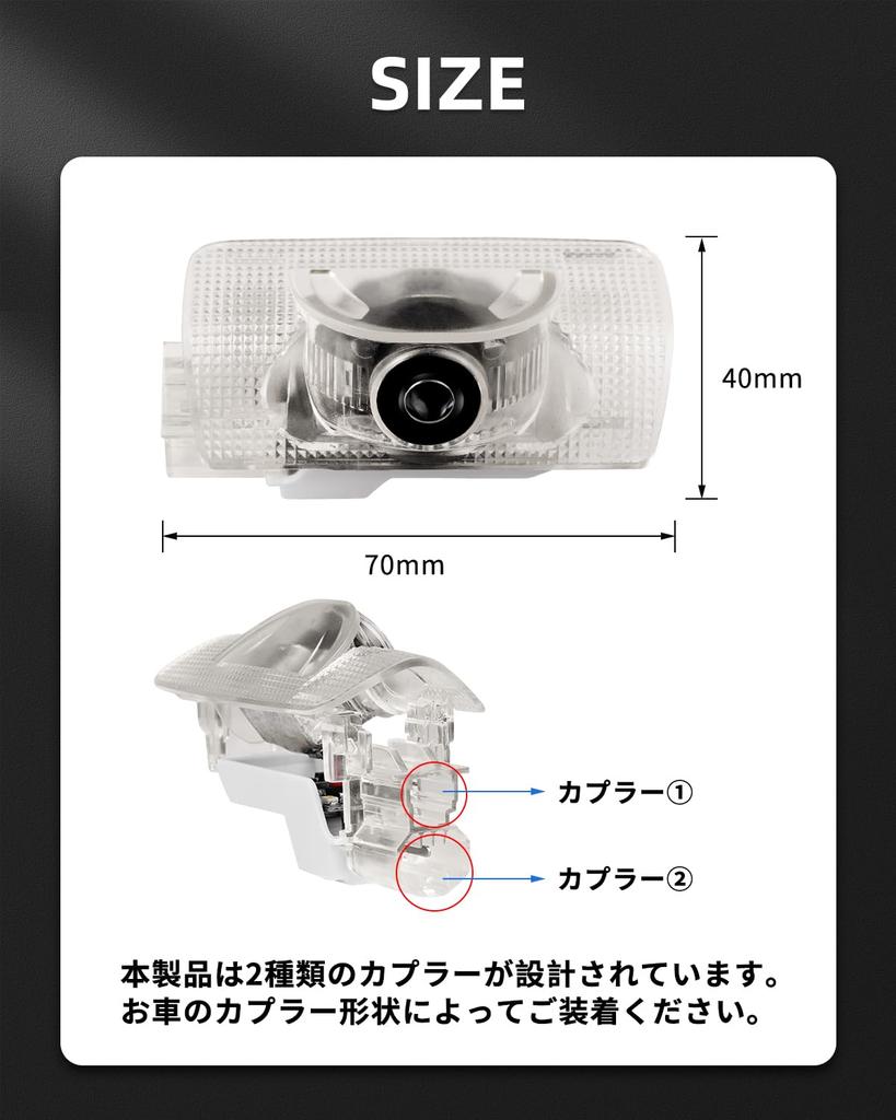 GIMUYA LED Courtesy Lights with Laser Logo for Toyota New Crown September 2022 Door Welcome Specially Designed for OEM High Interior Custom Door Lamps