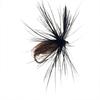 5/10/20/25Pcs/Box Black Fly Peacock Feather Wings Fly Fishing for Trout Bait Size #10 Flies Artificial Insect Bait Lure