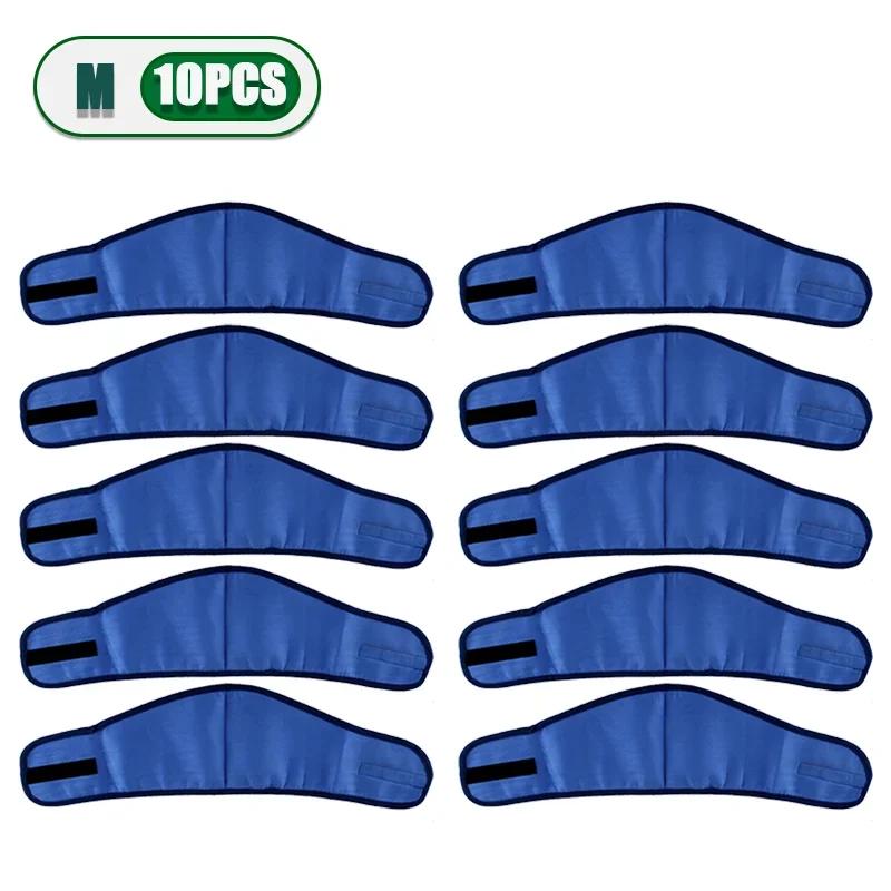 1-10PCS Summer Dog Cooling Collar Reusable Chill Scarf Breathable Pet Neck Wrap for Outdoor Use Heatstroke Prevention for Dogs