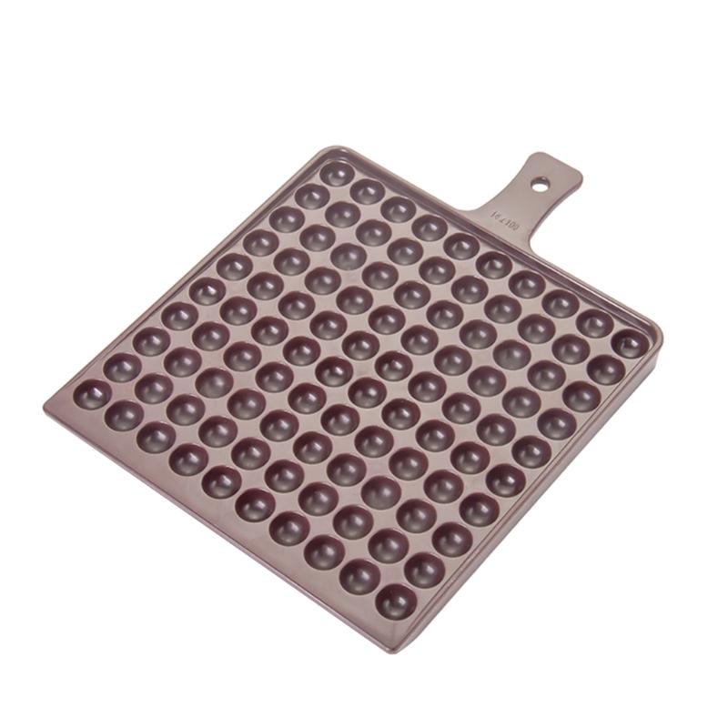 Поднос для подсчета бусин для DIY поделок, пластиковый органайзер для бусин, доска для раскладки бусин с ручкой, ювелирные принадлежности