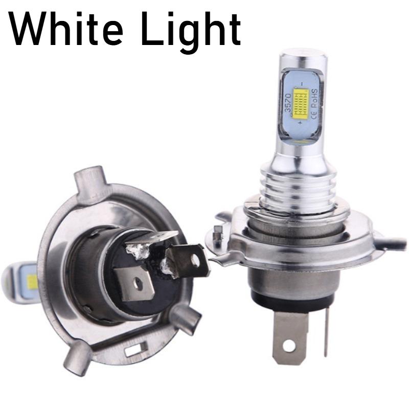 Противотуманная фара H4 80W 3570 2SMD Высокояркий Автомобильный Светодиод H4 для Мотоцикла Автомобиля с Декодированием