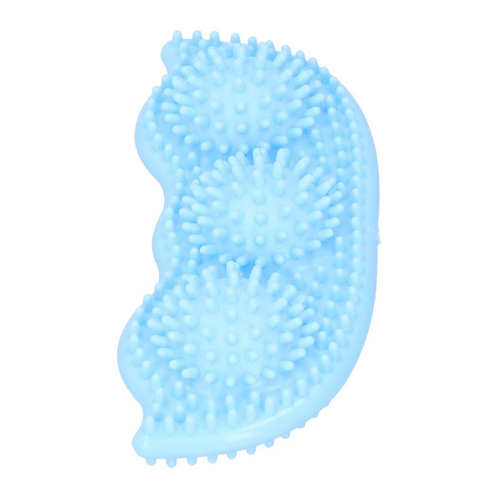 TPR Material Pea Dog Chew Toy Pea Shaped Bite Tough Teeth Cleaning Toy Flexible Texture Safe Interactive Dog Toy