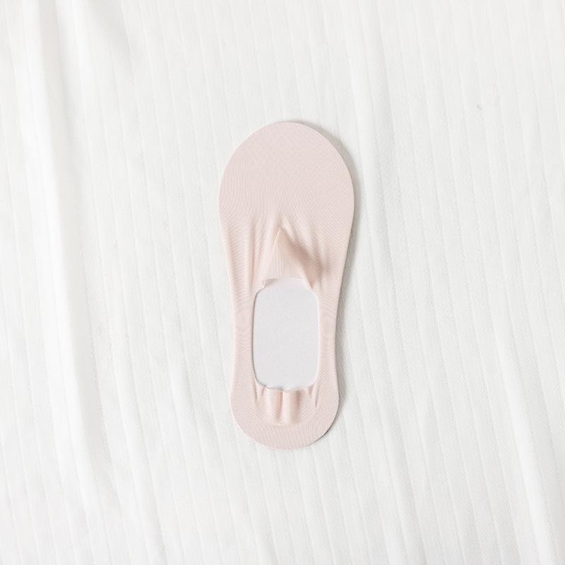 Женские ультратонкие низкие невидимые хлопковые носки с силиконовой противоскользящей вставкой для туфель на высоком каблуке