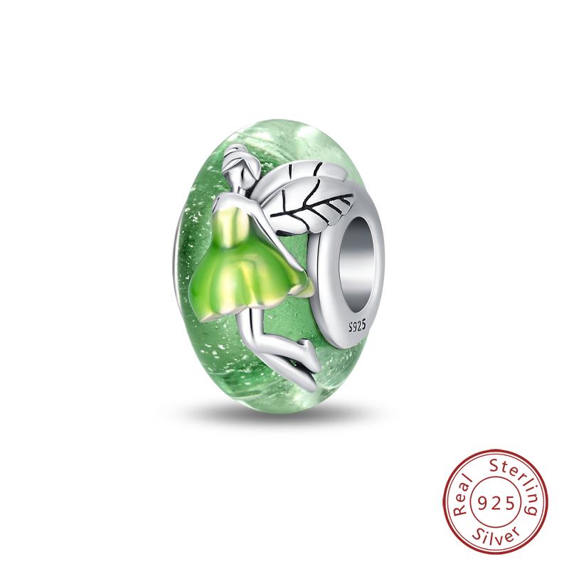 100% Медь Бабочка Фея Мечта Океан Ракушка Жемчужина Русалка Морская Черепаха Подсолнух Шармы Бусины Подходят для Браслетов Qikaola