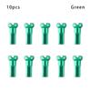 Bike Bike 14mm Wheel Spoke Nipples Cycling Spokes Nipples Multicolor Bicycle Wheel Accessories
