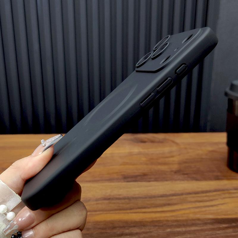 Soft TPU Case For 17 16 15 14 13 12 11 Pro Max 15Pro 14Pro 13Pro IPhone15 IPhone14 For Magsafe Mag Safe Charge Back cover