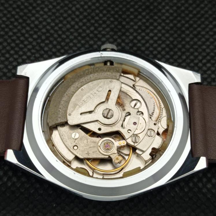 ВОССТАНОВЛЕННЫЕ ВИНТАЖНЫЕ МУЖСКИЕ СЕРЕБРЯНЫЕ ЧАСЫ SEIKO 5 AUTO 6309A ИЗ ЯПОНИИ 593c-a314838-2