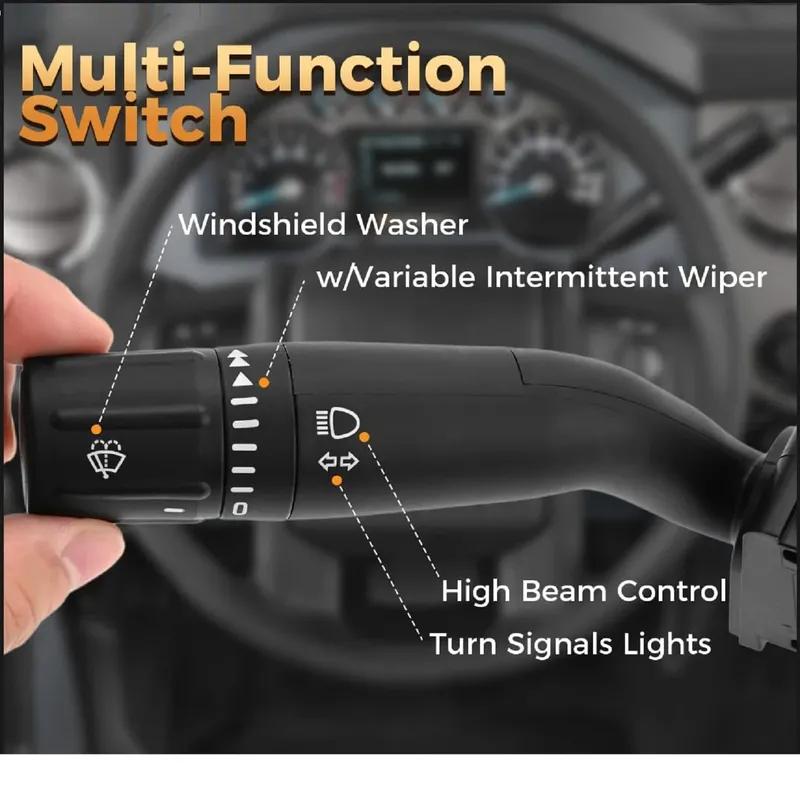 SW7016 EC3Z13K359AA Переключатель указателей поворота Многофункциональный переключатель управления стеклоочистителями для Ford F150 F250 F350 F450 F550 SuperDuty Taurus