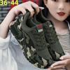2025 Men's and Women's Same New Labor Insurance Shoes Camouflage Trend Fashion Flying Woven Mesh Breathable Shoes Military Training Shoes Training