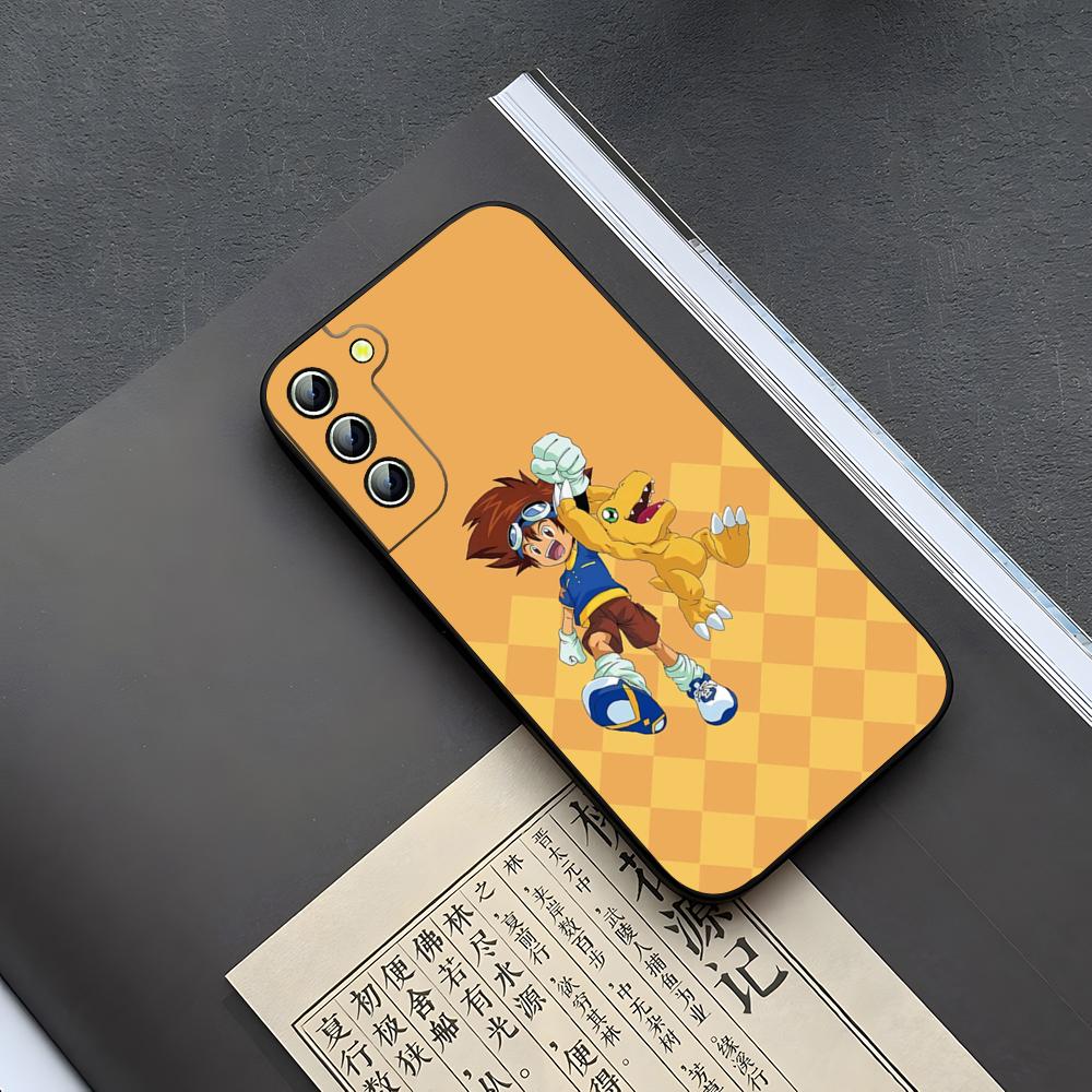 Anime Digimon Phone Case for Samsung Galaxy S24 S22 S23 S25 S21 Ultra Fe Plus M54 A16 A34 A54 A24 A52 A53 Coque