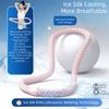 Ice Silk Soft Fitness Hoop Silent Design Fitness Waist Trainer  Full-Body Training