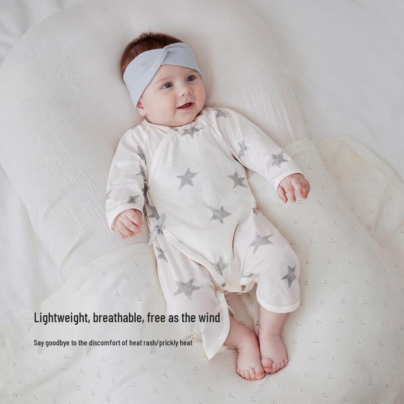 babylove Newborn Pure Cotton Butterfly Romper