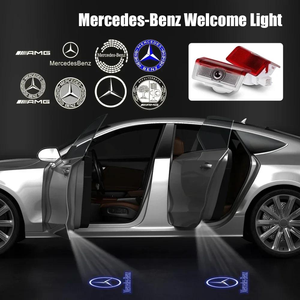 Never fade automotive LED welcome light laser projector Mercedes-Benz A/B/C/GL/GLC/E E200l E300L E450L W212 2009-2016 attachment SL1