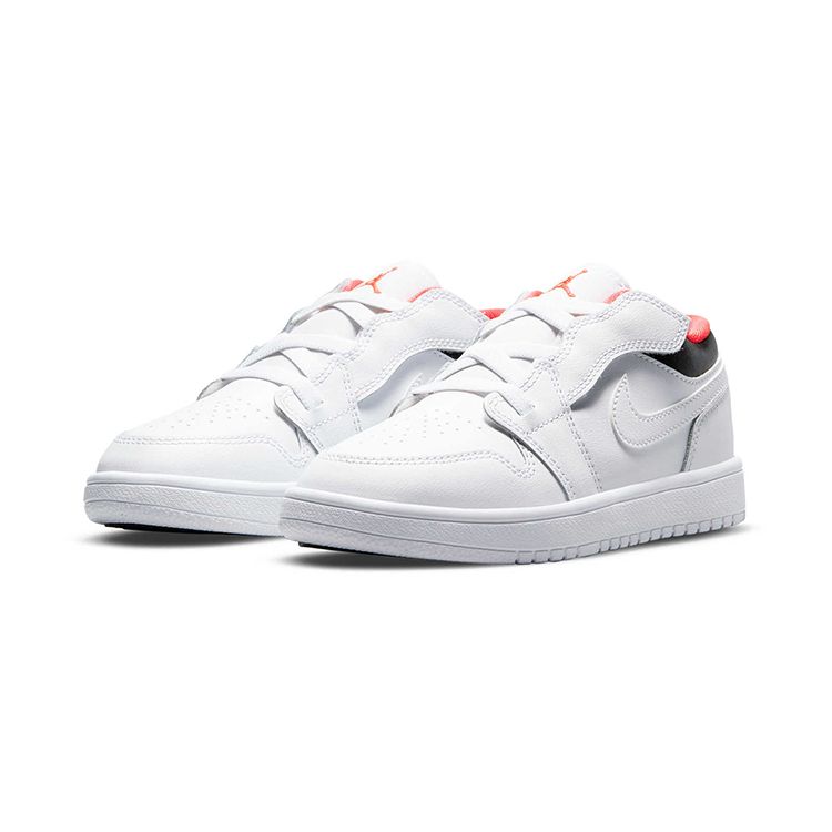 Детские кроссовки Air Jordan 1 Low ALT PS White Infrared 23 Black BQ6066-160