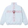 Supreme Cross Track Jacket "Light Blue"