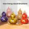 Smooth Lucky Gourd Ornaments Automatic Swing Wealth Gourd Figurine Lucky Gourd Statue  Living Room