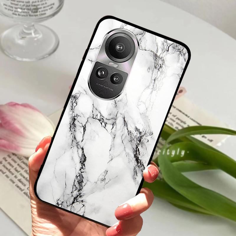 Чехол для Oppo Reno 10 5G CPH2531 Reno10 Ударопрочный Мягкий ТПУ Силиконовый Чехол для Телефона Для Oppo Reno 10 Pro 5G CPH2525 Funda Мультяшный